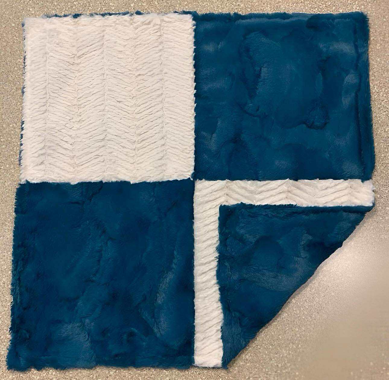 Mallard And Ivory Lovie Patchwork Blanket